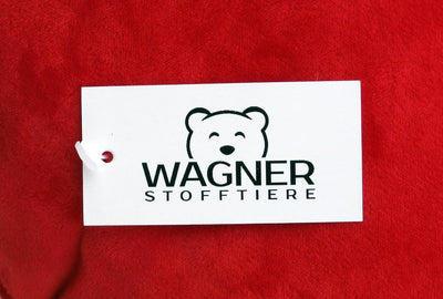 Wagner 9065 - Riesen Plüschtier XXL Plüsch Einhorn - liegend - 80 cm Gross in Weiss-pink Kuscheltier