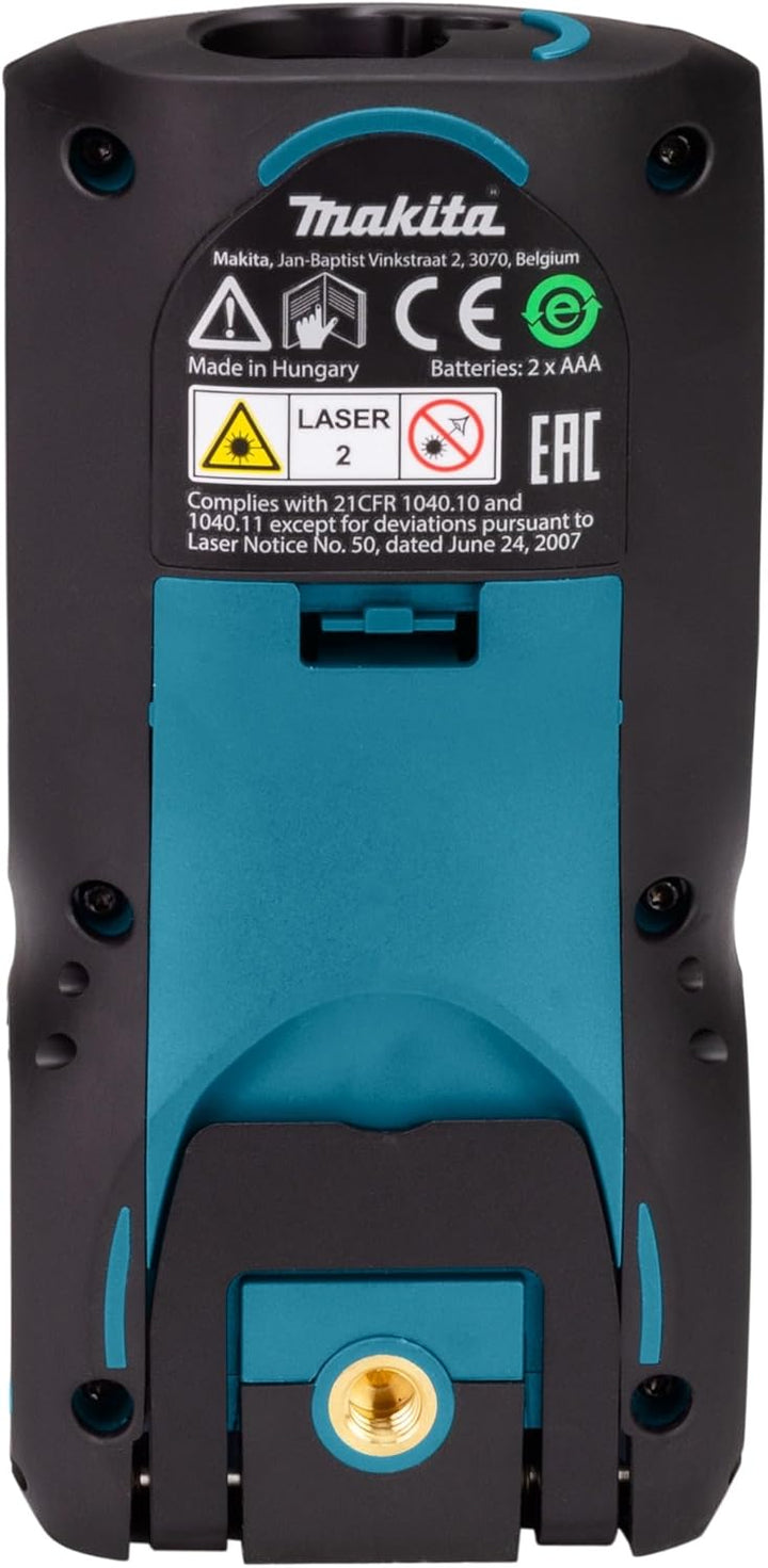 Makita LD080P Entfernungsmesser 80 m, Farbe Single, Single