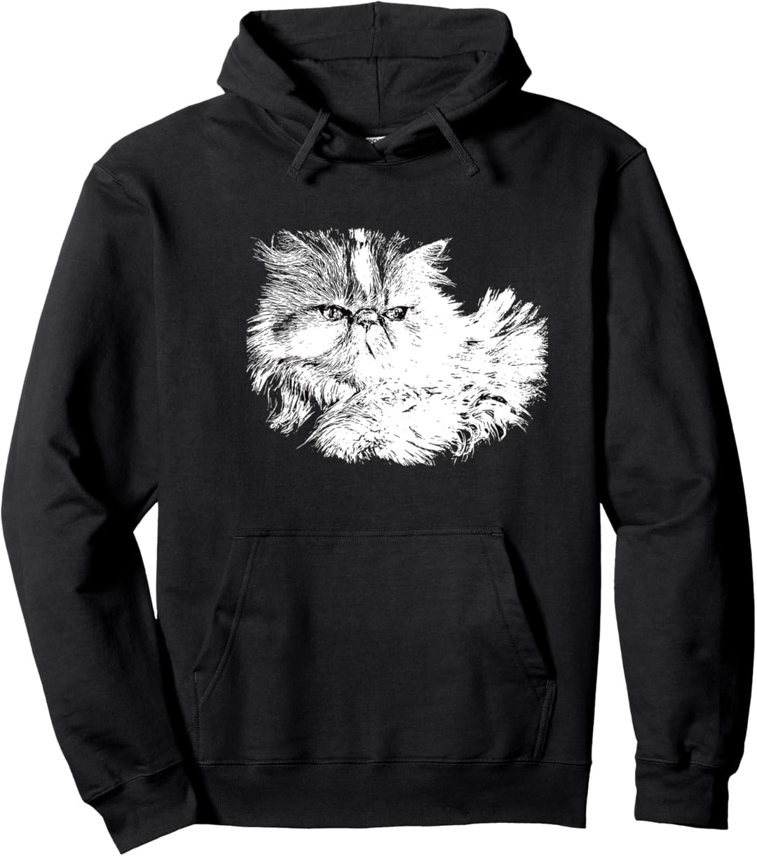 Perserkatze Pullover Hoodie
