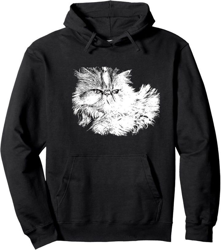 Perserkatze Pullover Hoodie