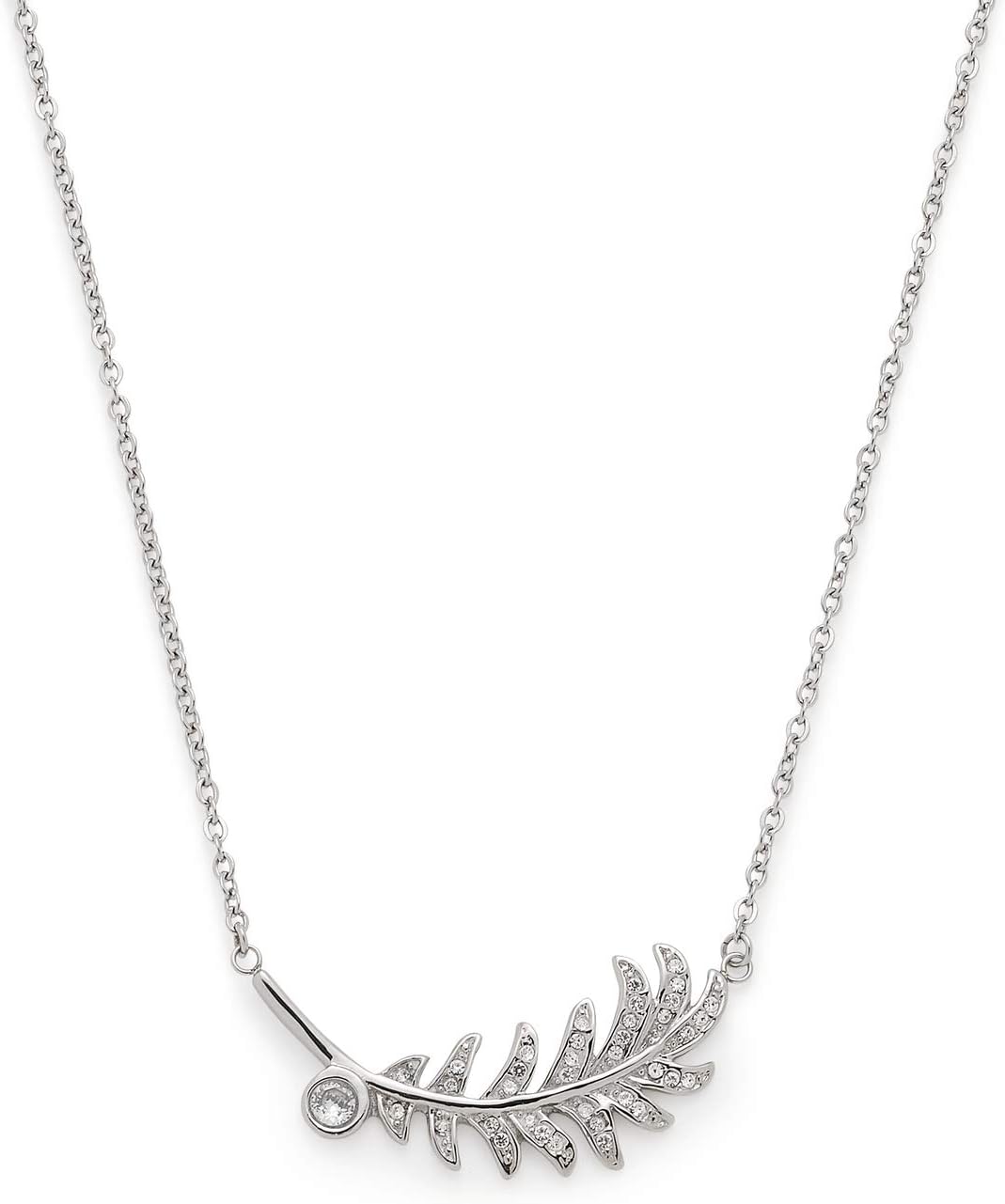 JEWELS BY LEONARDO Damen-Kette ohne Anhänger Edelstahl Glas 016969