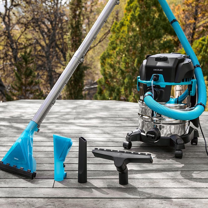 Cecotec Staubsauger für Feststoffe, Flüssigkeiten, Polster und Teppiche mit Kabel Conga CarpetClean