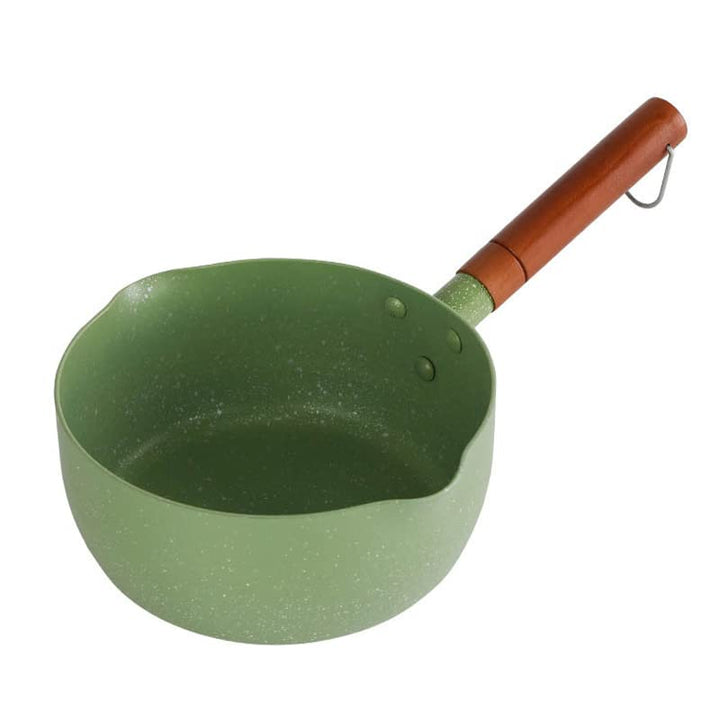 Milchtopf, Antihaftbeschichteter Topf im Japanischen Stil Mit Hitzebeständigem Griff und Ausguss, Nu