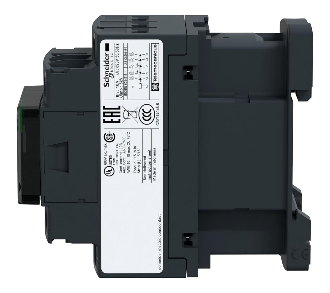 Schneider Electric | CAD32BD - Hilfsschütz, 3S+2Ö, 24V DC 3S+2Ö 24V, 3S+2Ö 24V