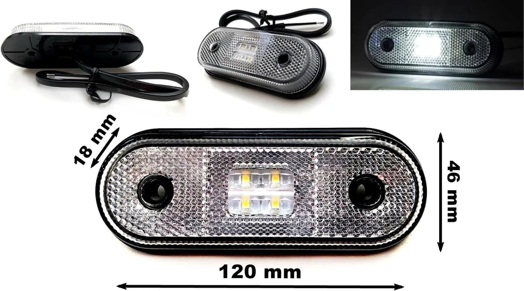 Anhängerbeleuchtung SET LED Rückleuchten LED Control Box System CANBUS Umrissleuchten 13 polig Kabel