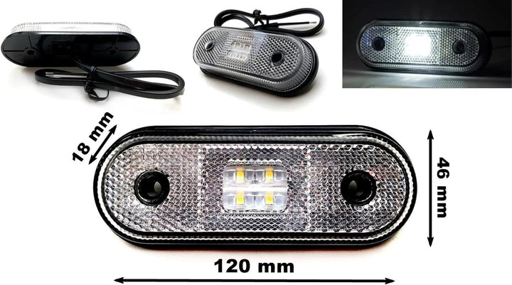 Anhängerbeleuchtung SET LED Rückleuchten LED Control Box System CANBUS Umrissleuchten 13 polig Kabel