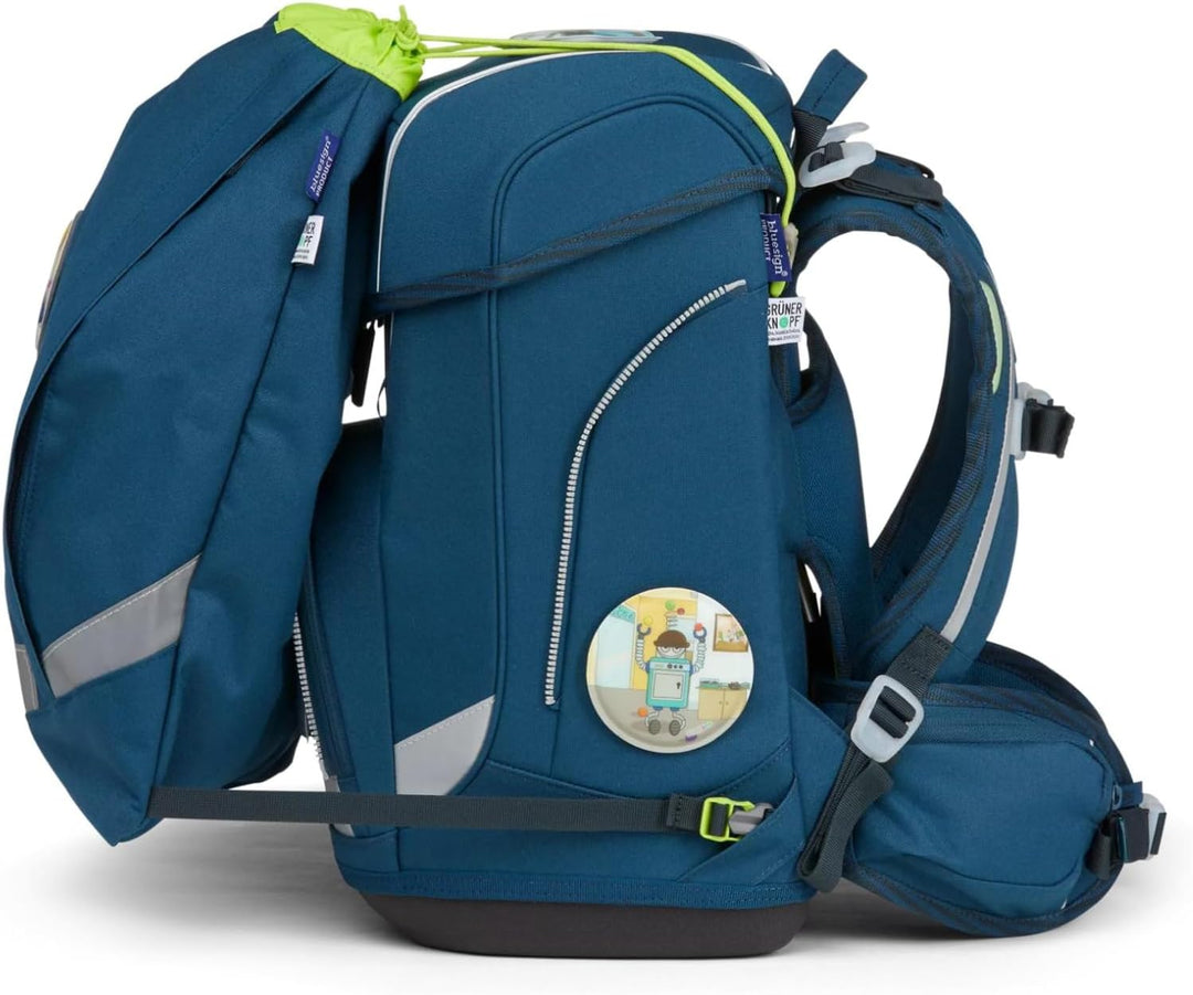 ergobag cubo Set ergonomischer Schulrucksack, Set 5-teilig