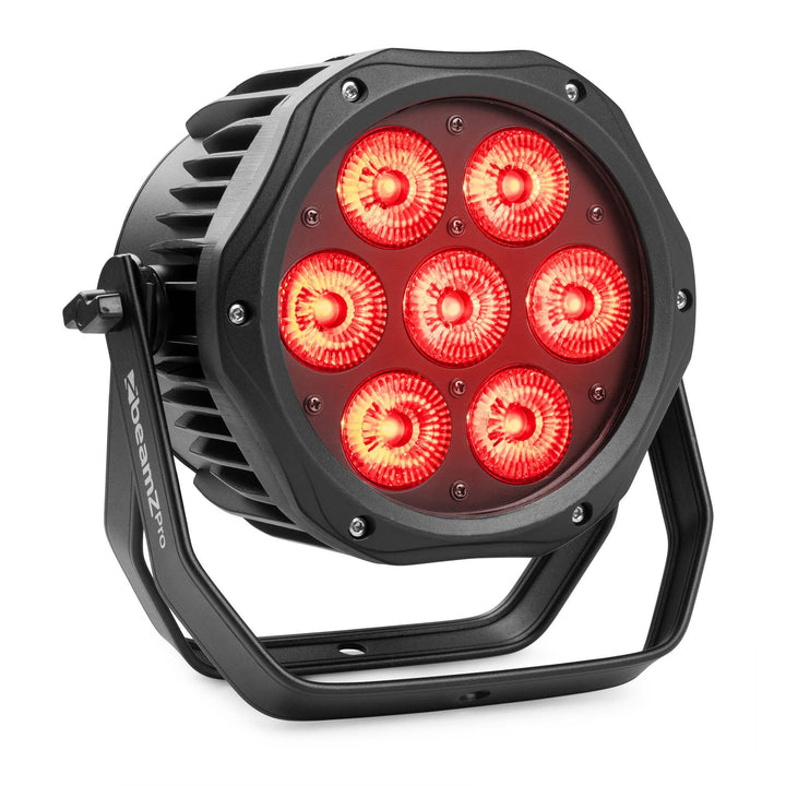BeamZ Professional PRO BWA410 - PAR Strahler - LED Effektstrahler - 7x 10 Watt Outdoor LED PAR Strah