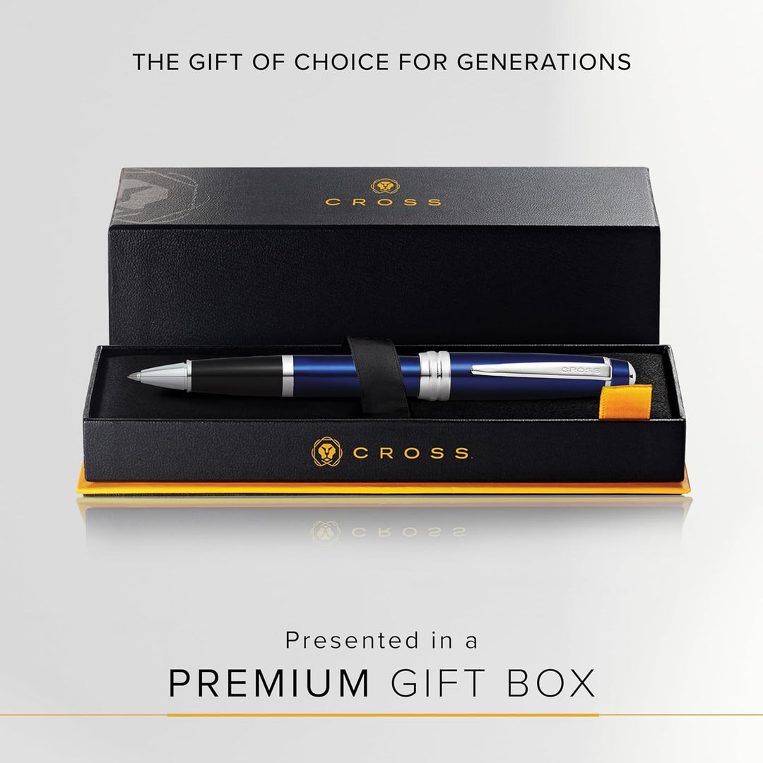 Cross Bailey Rollerball Selectip Pen (Schreibfarbe schwarz, Strichstärke M, in Premium Geschenkbox)