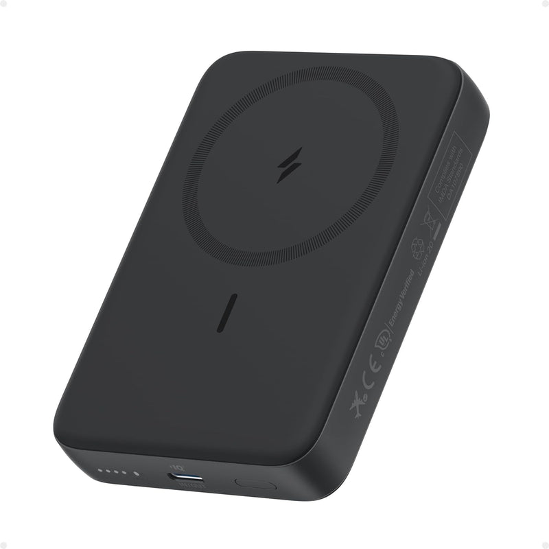 Anker Magnetische Powerbank, kompaktes 10.000mAh Ladegerät mit 30W Max. Schnellladen, kabellos und p