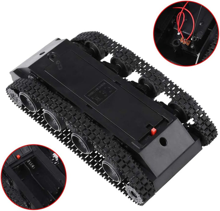 Stossgedämpftes Tank-Chassis Fahrzeug-Chassis Robotik Wissenschaft Kunststoff-Roboter-Panzer-Chassis