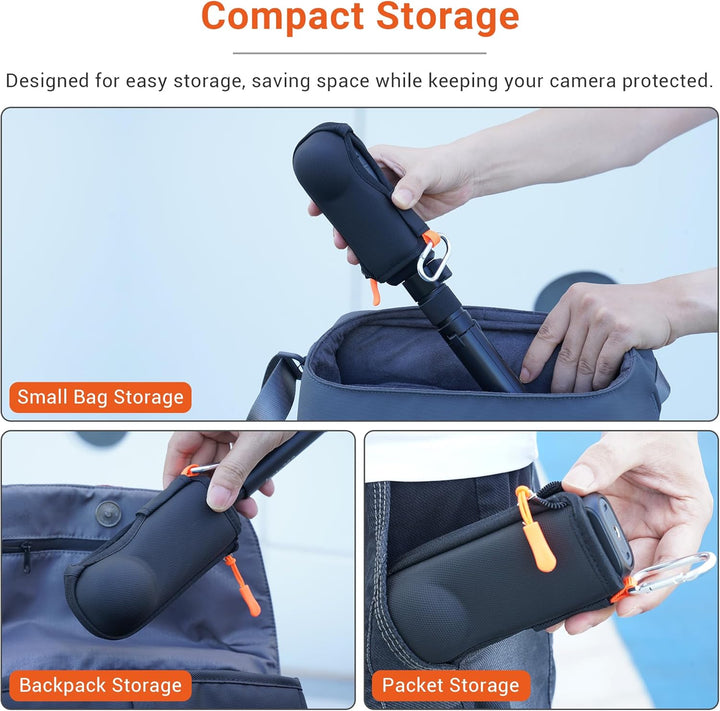 CYNOVA Tasche für INSTA360 X4 Tragetasche für INSTA360 Zubehör, Hard Shell Reisetasche für Insta360