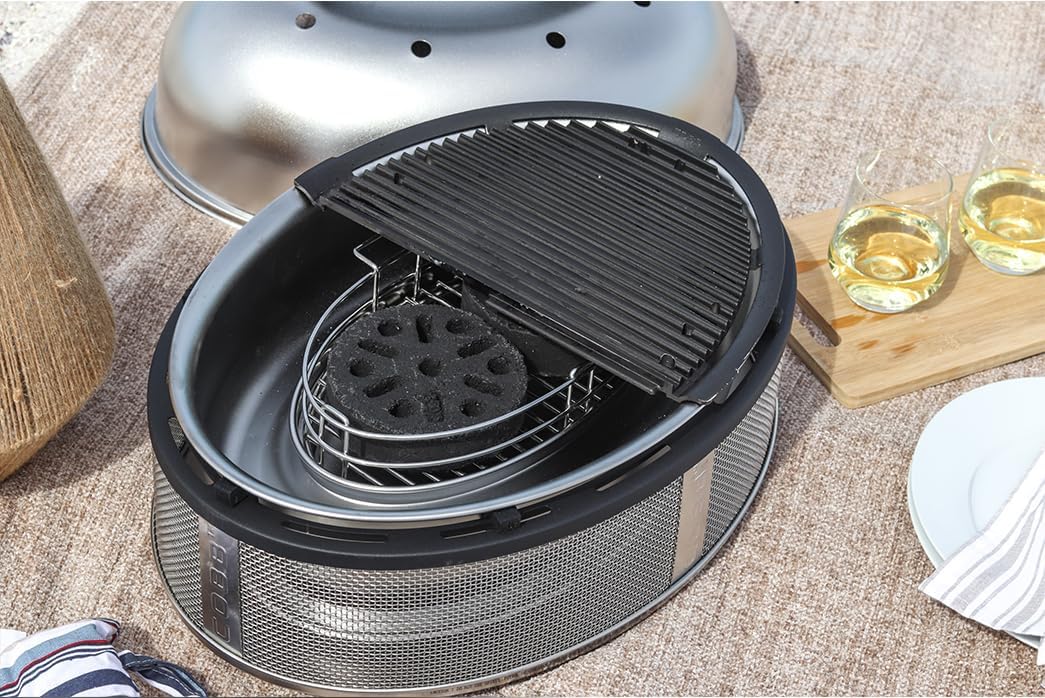 Cobb Grillplatte Griddle + Supreme (Platte mit Antihaft-Beschichtung, teilbar, GrillZubehör für Gril