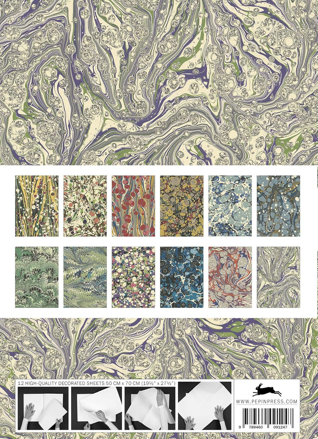 Marbled Paper Designs: Gift & Creative Paper Book Vol. 102 (Gift & creative papers, 102), Taschenbuc