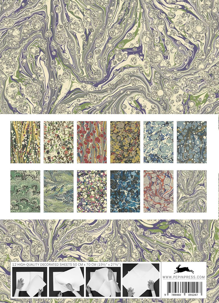 Marbled Paper Designs: Gift & Creative Paper Book Vol. 102 (Gift & creative papers, 102), Taschenbuc