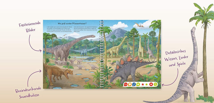 tiptoi® Wieso? Weshalb? Warum? Wir entdecken die Dinosaurier: Nur zusammen mit dem tiptoi-Stift spie