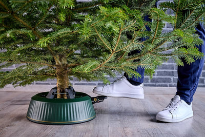 KRINNER® X-Series Christbaumständer X-260 Weihnachtsbaumständer NEU inkl. Fusspedal und 3,5 Liter Wa
