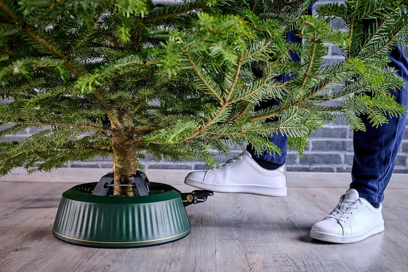 KRINNER® X-Series Christbaumständer X-260 Weihnachtsbaumständer NEU inkl. Fusspedal und 3,5 Liter Wa