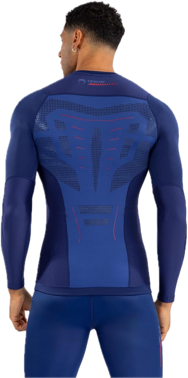 Venum Technischer 3.0 Rashguard XXL Nacht Blau, XXL Nacht Blau