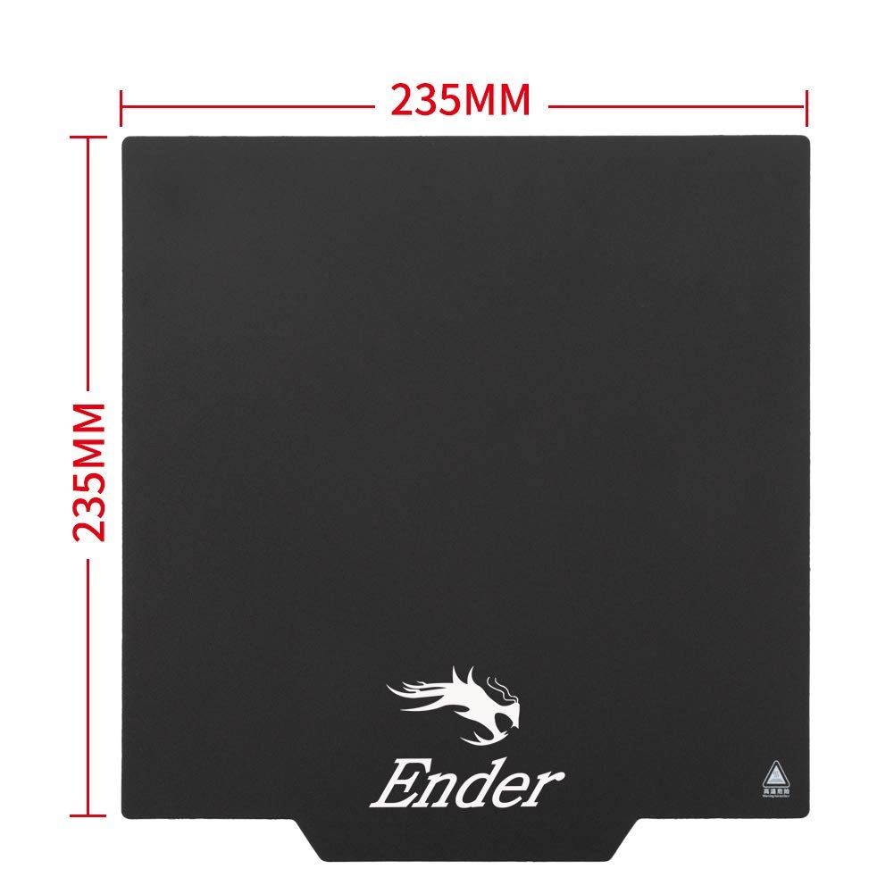 Creality Ender 3 Flexibles Magnettablett Heizbett Bauplattenoberfläche für Ender 3 Pro, Ender 3X, En