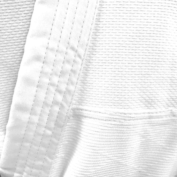 Mizuno Kimono von Judo für Kinder, Kodomo Plus, 350 g, Weiss mit Gürtel 180 cm Weiss, 180 cm Weiss