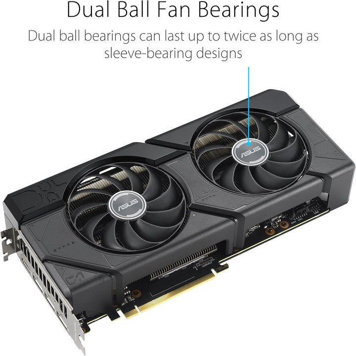 ASUS Dual Radeon RX 7800 XT OC Edition 16GB GDDR6 Gaming Grafikkarte (AMD Radeon RX7800XT, PCIe 4.0,
