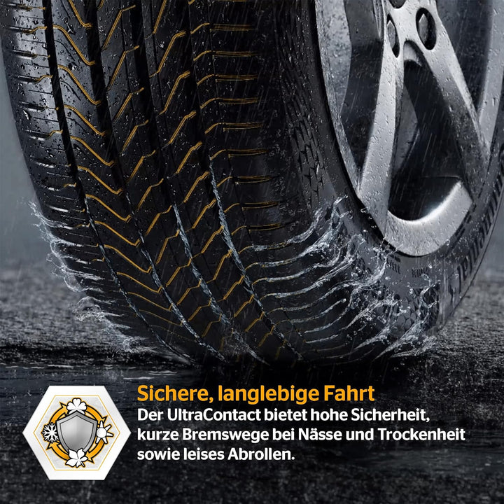 CONTINENTAL UltraContact FR XL - 235/40 R18 95Y - A/B/70dB - Sommerreifen (PKW/SUV) 235/40 R 18 - 09