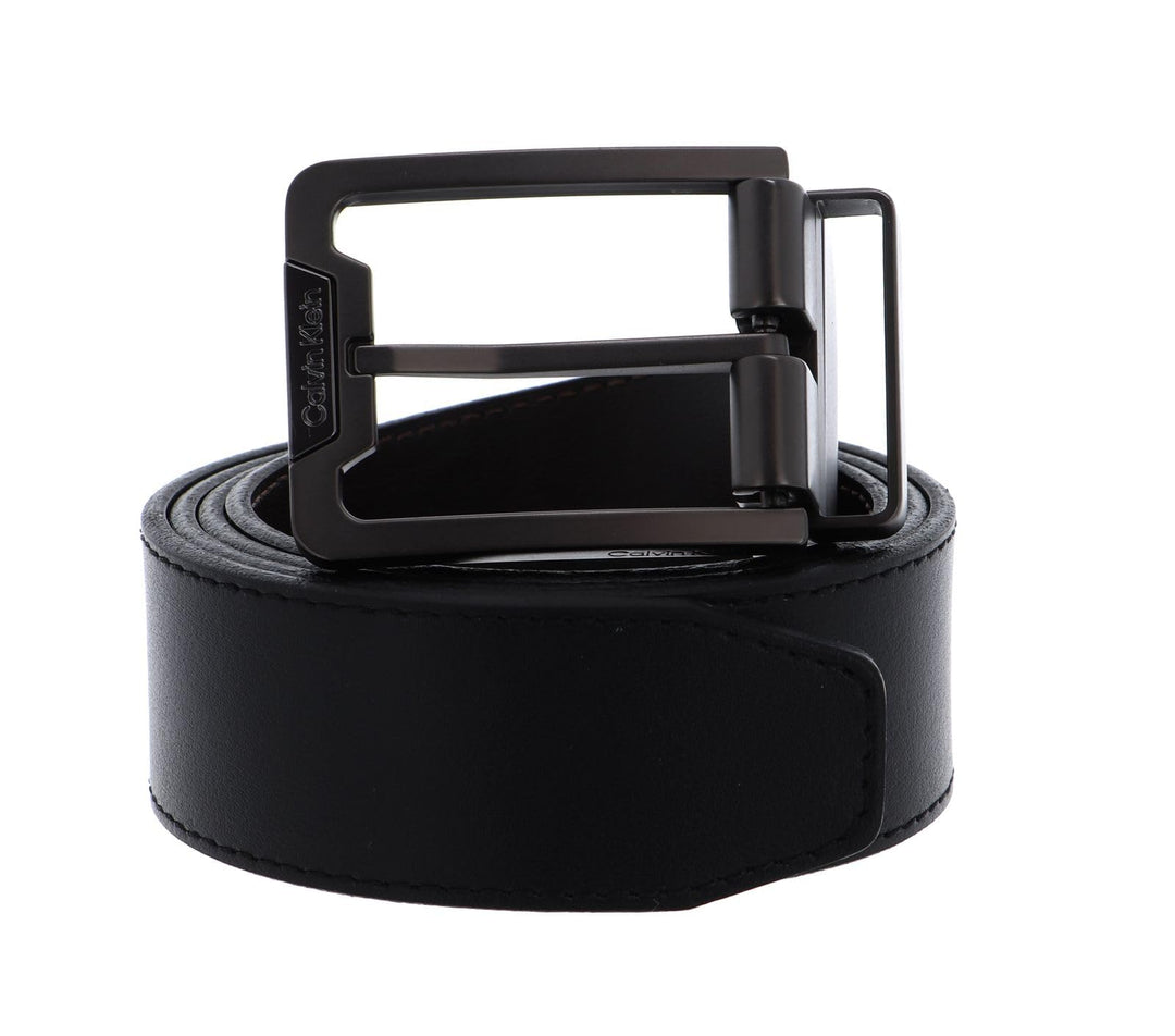 Calvin Klein Mono Hardware Belt W80 Black/Brown - kürzbar