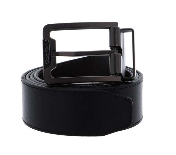 Calvin Klein Mono Hardware Belt W80 Black/Brown - kürzbar