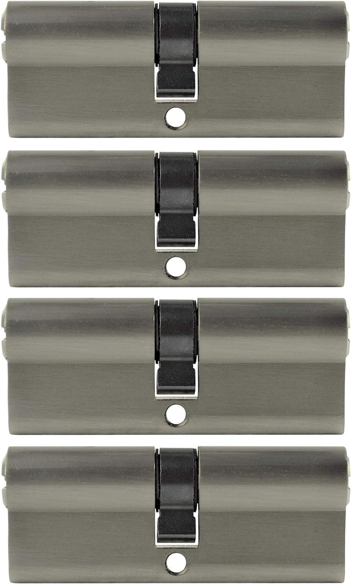 4x Profilzylinder 80mm 40/40 20x Schlüssel Tür Zylinder Schloss gleichschliessend