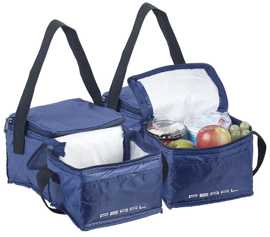 PEARL Kühlbox: 4er-Set isolierte Mini-Kühltaschen mit Tragegurt, je 2,5 Liter (Kleine Kuehltasche, K