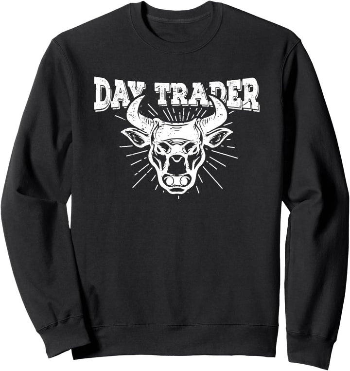 Tageshandel Börse Investor Finanzen Geschenk Sweatshirt