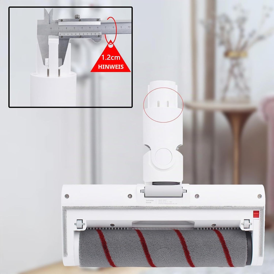 Weiche Bürstenrolle Kompatibel mit Dreame V9 V9B, V9P, V10, T10, XR Staubsauger Bodenbürsten Zubehör