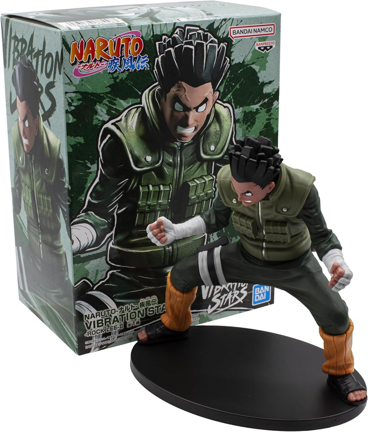 Banpresto BP88558P Rock Lee II Actionfigur Naruto Shippuden, Vibration Stars, 16 cm, Mehrfarbig Japa