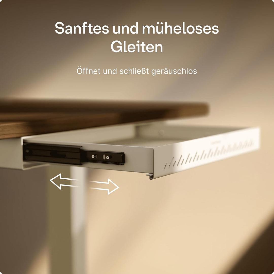 Desktronic Schreibtisch-Organizer, Untertisch-Aufbewahrungsbox, Schreibtisch für Büro Schule Homeoff
