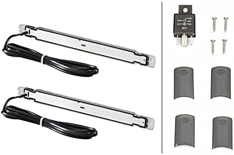 HELLA - LED-Tagfahrleuchtensatz - Strip Lamp - 24V - gerade - Anbau - Lichtscheibenfarbe: glasklar -