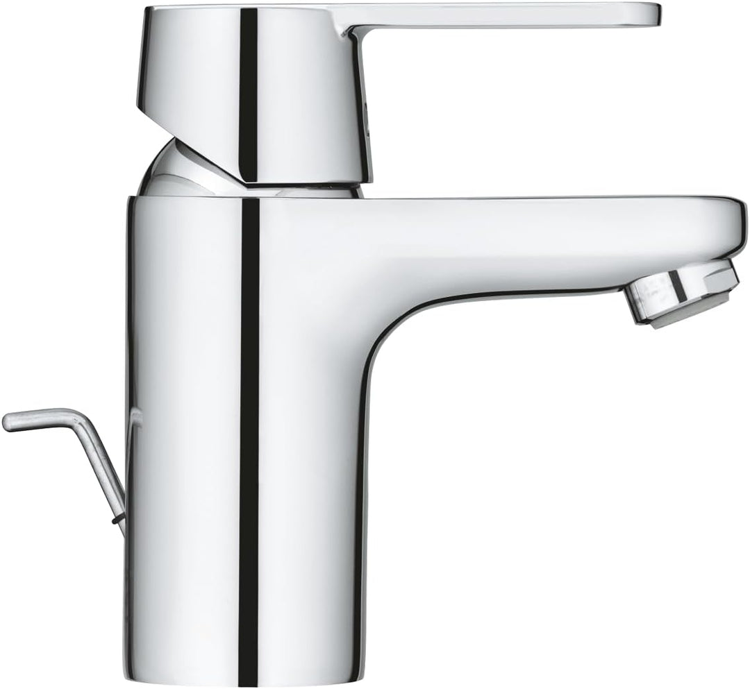 GROHE Get - Einhand- Waschtischarmatur (wassersparend, schnelle Befestigung, inkl.Temperaturbegrenze