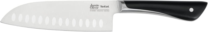 Jamie Oliver by Tefal K26715 Santokumesser 16,5 cm | hohe Schneideleistung | unverwechselbares Desig