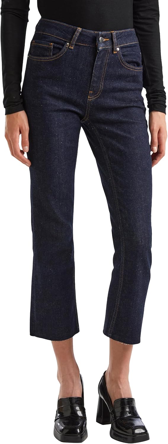 United Colors of Benetton Damen Jeans, Dunkelblau Denim 905
