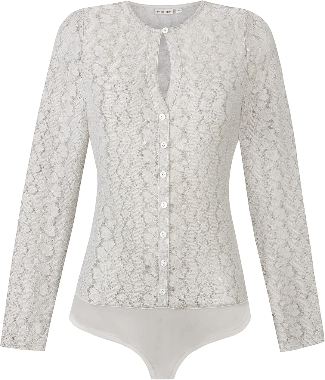 Stockerpoint Damen Dani Trachtenbody XS Taupe, XS Taupe