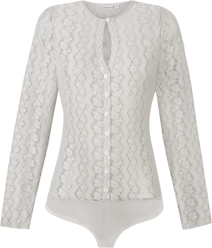 Stockerpoint Damen Dani Trachtenbody XS Taupe, XS Taupe