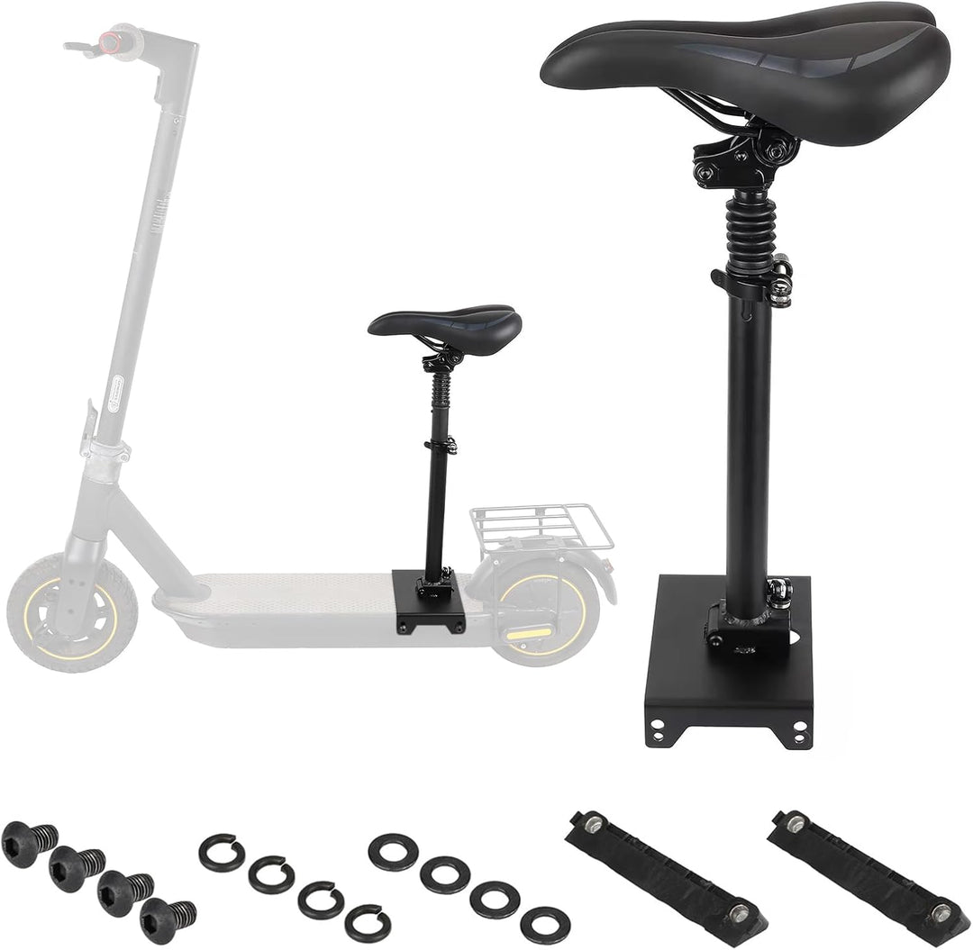 Elektroroller Sitzsattel kompatibel mit Segway-Ninebot Max G30, Stossdämpfender/Weicher/Atmungsaktiv