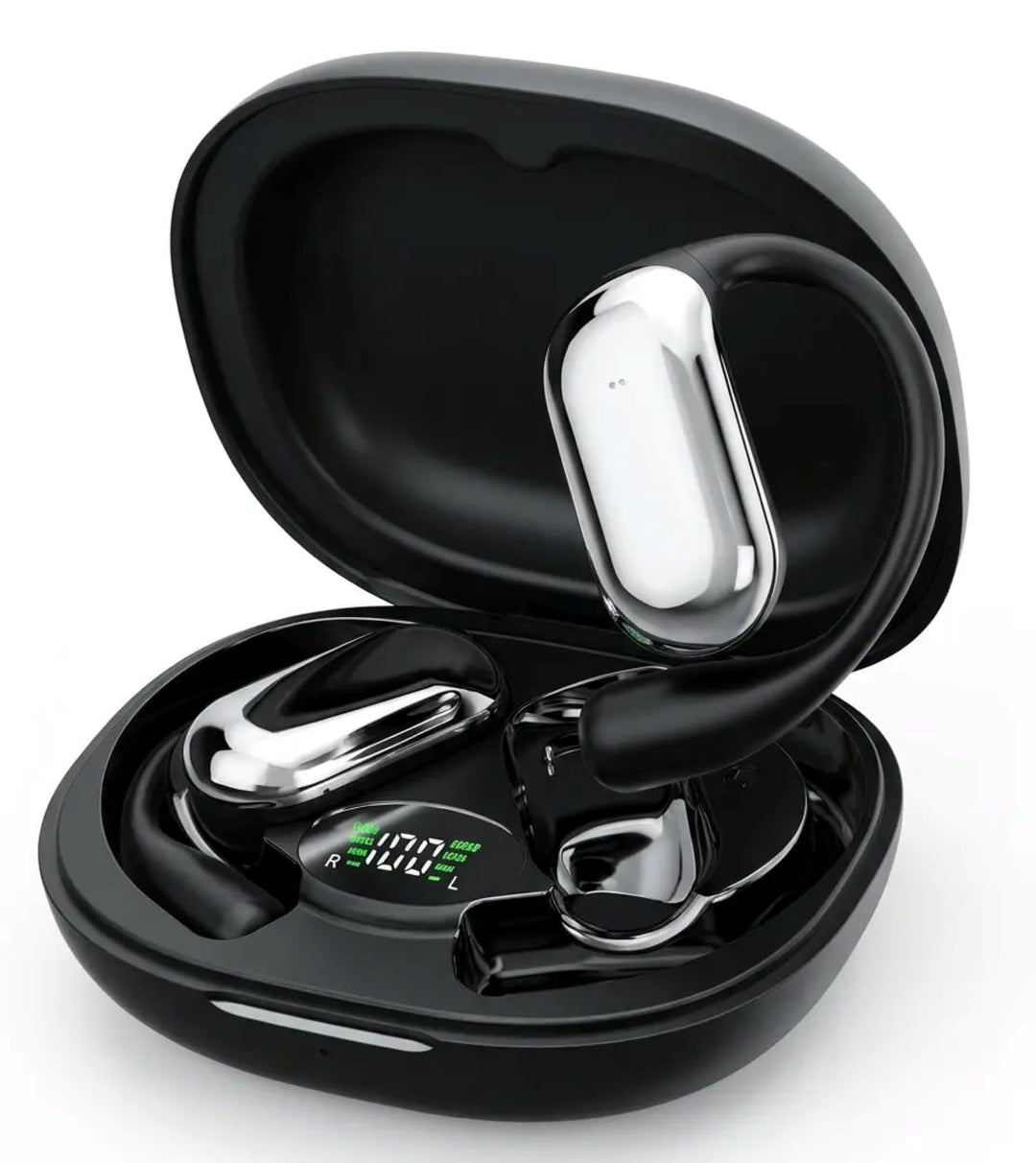 Next Destination Kabellose Bluetooth 5.4 Sport-Kopfhörer mit Haken Q16S | Kopfhörer | IPX7 wasserdic