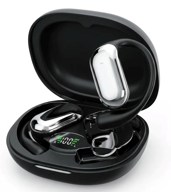 Next Destination Kabellose Bluetooth 5.4 Sport-Kopfhörer mit Haken Q16S | Kopfhörer | IPX7 wasserdic