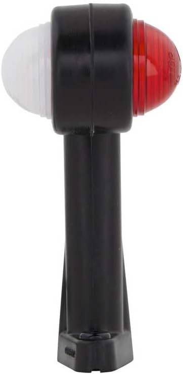 HELLA - Umrissleuchte - Halogen - 24V - Anbau - Lichtscheibenfarbe: milchweiss/rot/weiss - rechts/se