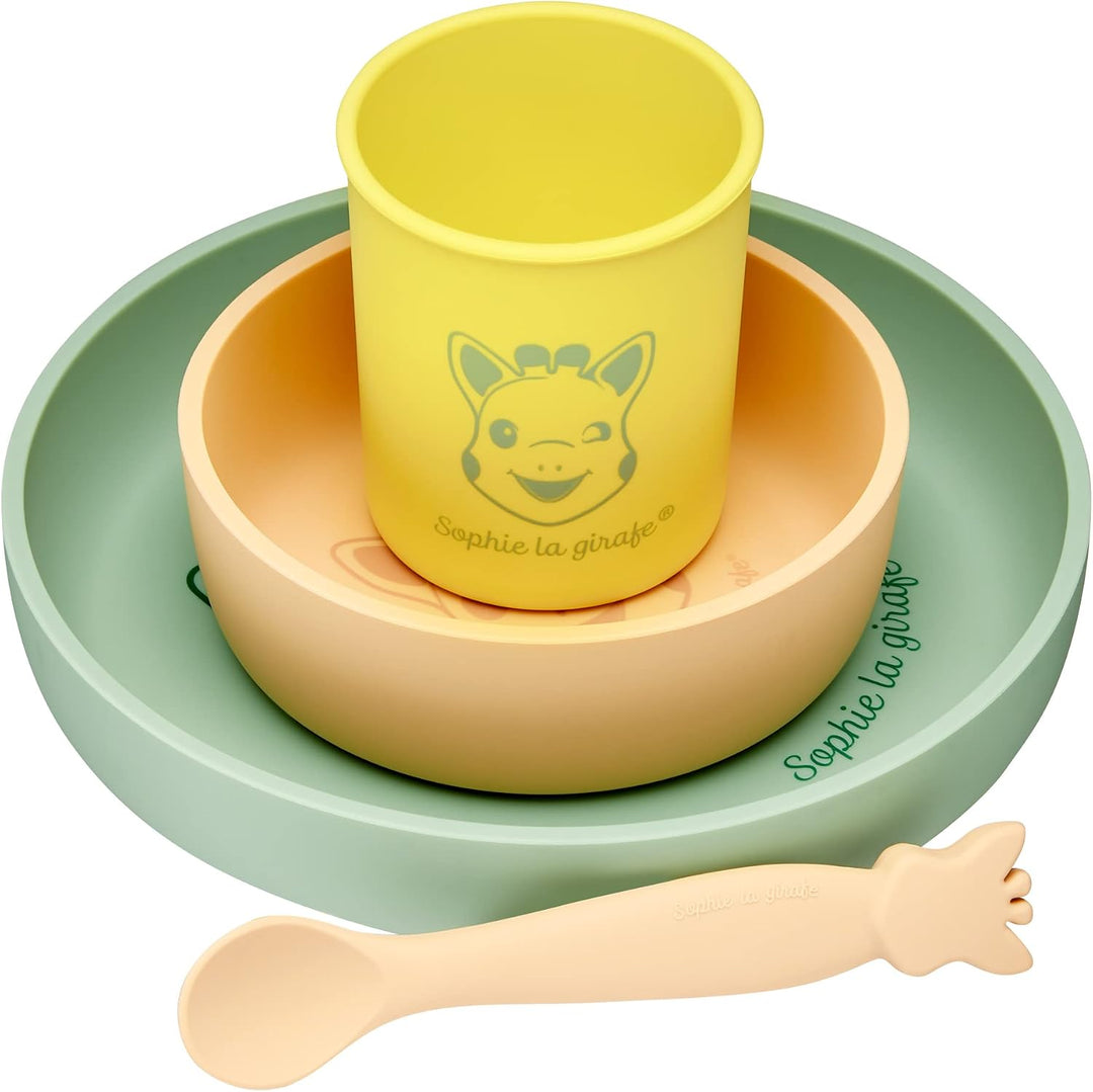 Sophie la Girafe VUI010001 Rasseln/Abakus/Zahnen, Beige/Khaki | Teller, Schale, Becher und Löffel |