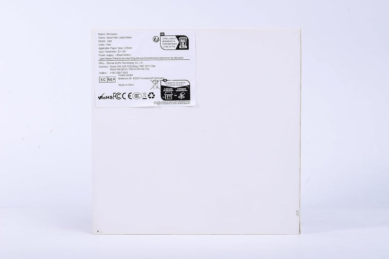 Phomemo D30 Mini Etikettiergerät Selbstklebend Etikettendrucker Bluetooth Label printer Beschriftung