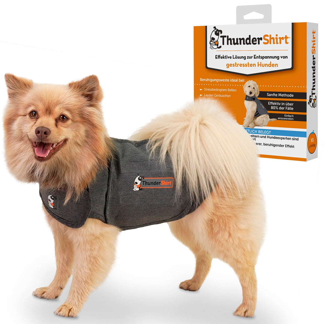 Thundershirt: Beruhigungsweste für Hunde - Grau - Grösse XS XS Nur Jacke, XS Nur Jacke