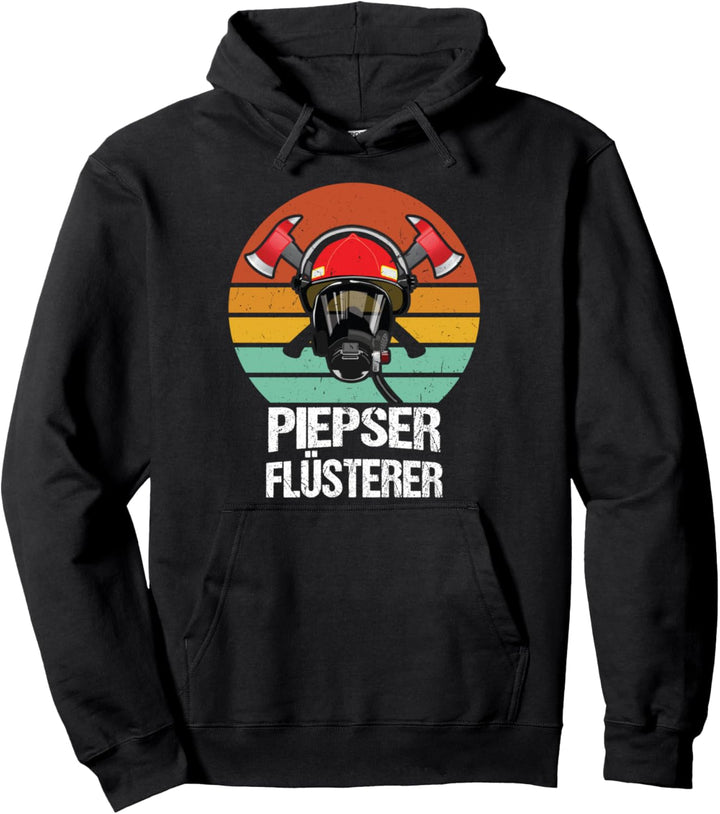 Feuerwehrmann Feuerwehr Piepser Pullover Hoodie