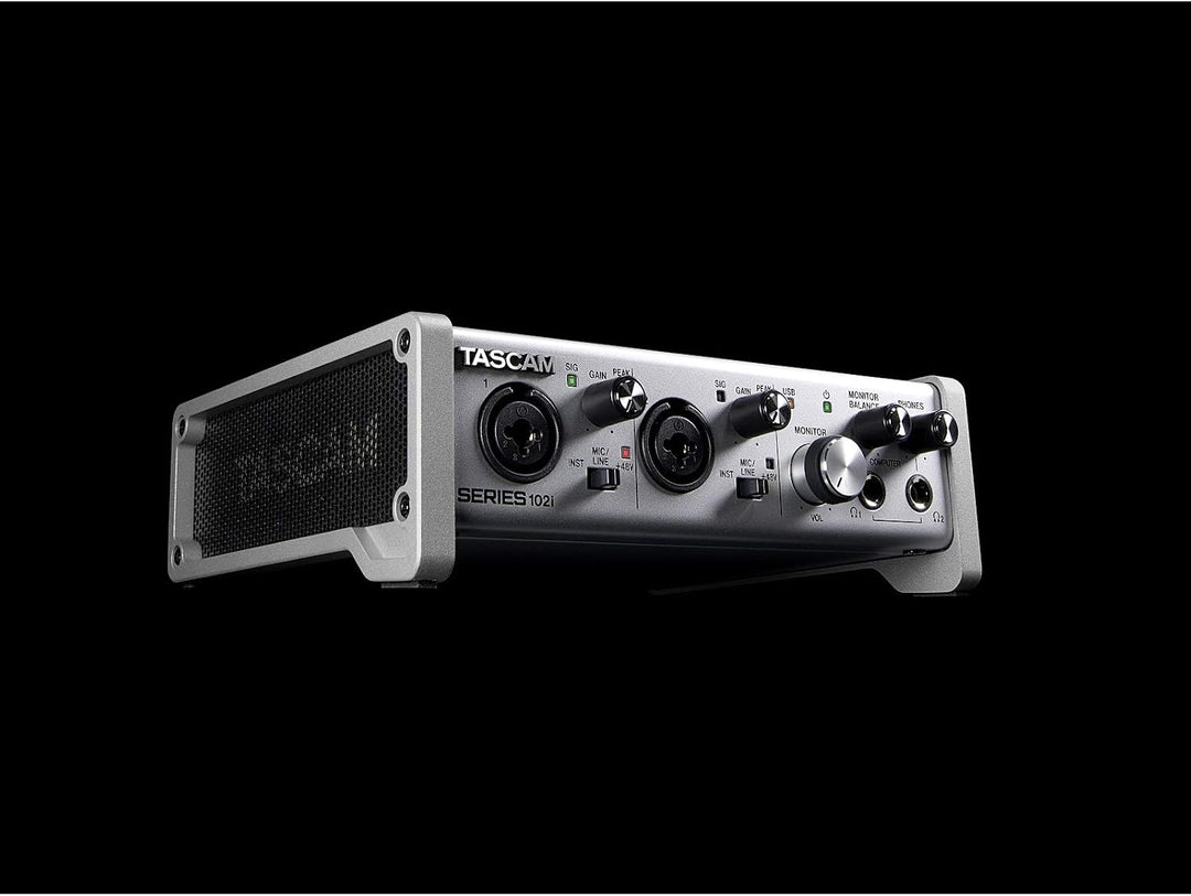 Tascam Series 102i - USB-Audio-/MIDI-Interface mit DSP-Mixer (10 Eingänge, 4 Ausgänge)